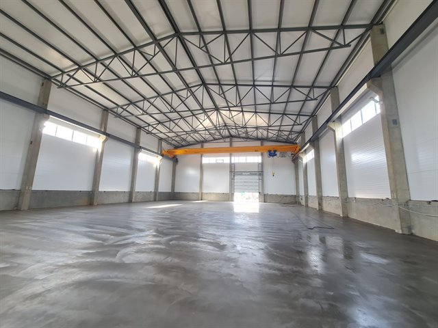 Аренда цеха от 1500 м² до 4500 м² с кран-балками на 10 тонн на участке 1 га