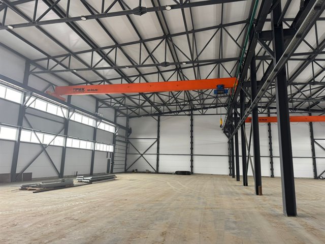 Аренда производственно-складского комплекса от 1500 до 4500 м² с шестью кран-балками на 5 т