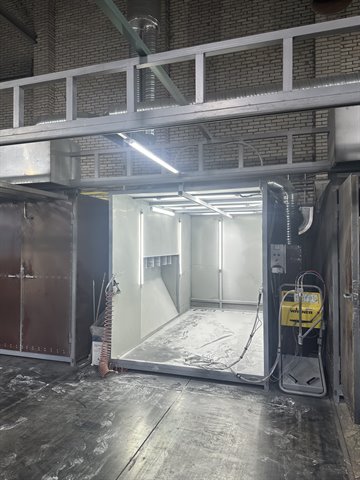 Аренда цеха порошковой окраски 300 м² в городе