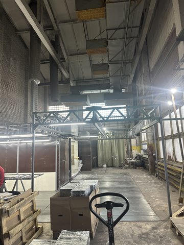 Аренда цеха порошковой окраски 300 м² в городе