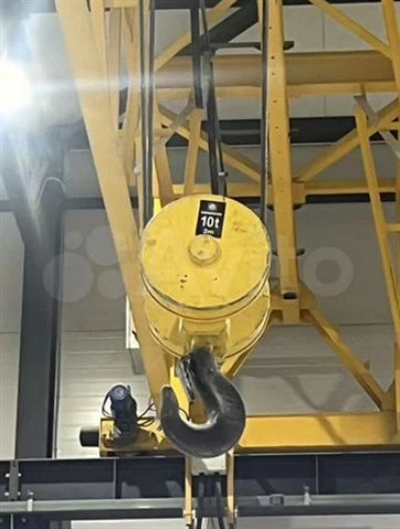 Аренда отапливаемого производственного помещения 1500 м² c кран-балкой на 10 т