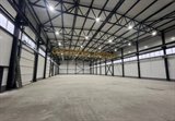 Аренда отапливаемого производственного помещения 1500 м² c кран-балкой на 10 т