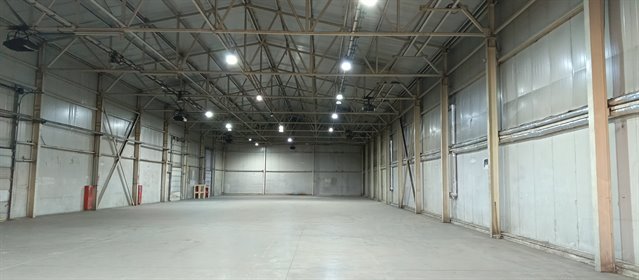 Аренда отапливаемого склада с пандусом 1660 м² в центре города