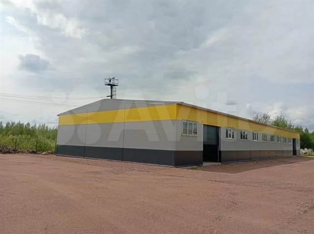 Продажа ангара 864 м² с земельным участком 2500 м²