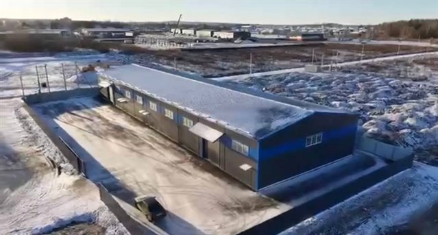 Аренда отдельно стоящий производственно-складской ангар 675 м²