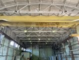 Аренда отапливаемого цеха 2500 м² с двумя кран-балками 16-20 т