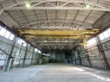 Аренда отапливаемого цеха 2500 м² с двумя кран-балками 16-20 т