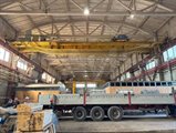 Аренда отапливаемого цеха 2500 м² с двумя кран-балками 16-20 т