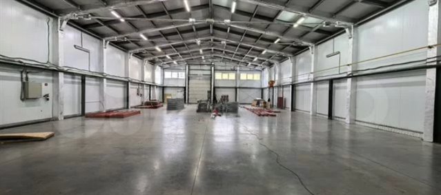 Аренда отапливаемого производственно-складского помещения 800 м²