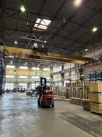 Аренда помещения под склад-производство 1000 м² с кран-балкой на 10 т