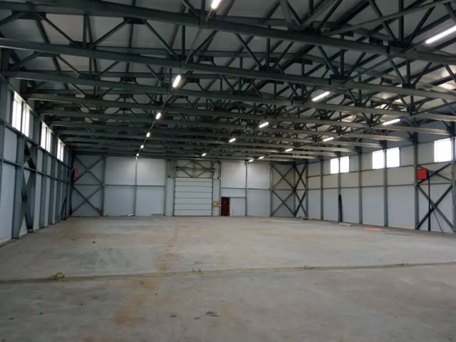 Аренда нового ангара 1440 м² на земельном участке 1 га