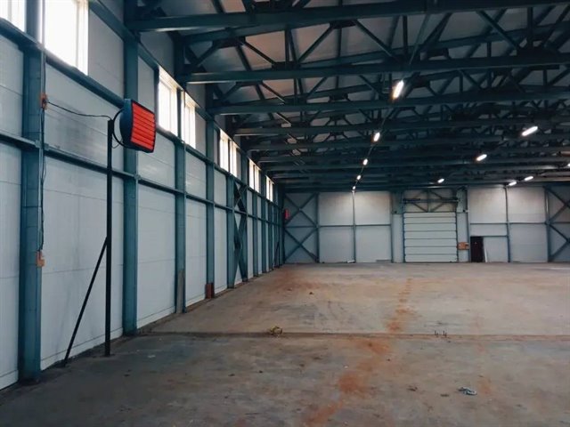 Аренда нового ангара 1440 м² на земельном участке 1 га