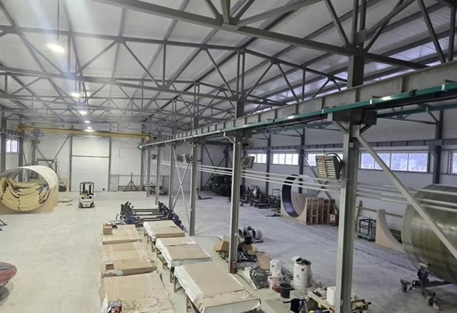 Аренда производственно-складского помещения от 504 м² до 1153 м² с двумя кран-балками на 5 т