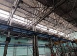 Аренда помещения под склад/производство 2505 м² с 5 кран-балками в городе 