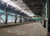 Аренда помещения под склад/производство 2505 м² с 5 кран-балками в городе 