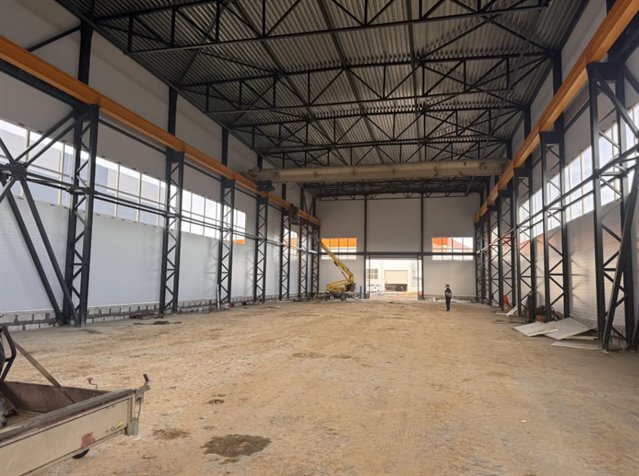 Аренда новых ангаров с кран-балками на 10 т от 1500 м² до 9000 м²