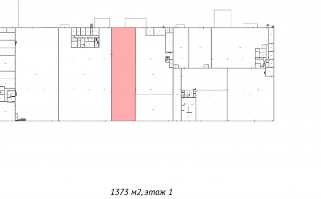 Аренда производственно-складского помещения 1373 м² | 500 кВт, потолки 5,9 м