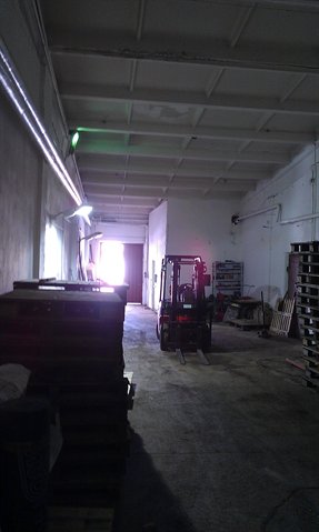 Холодный склад с пандусом и эстакадой 208 кв.м. + 50 метров теплое