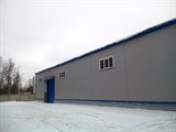 Отапливаемый ангар под склад-производство 1000 кв.м. с офисом 80 кв.м.